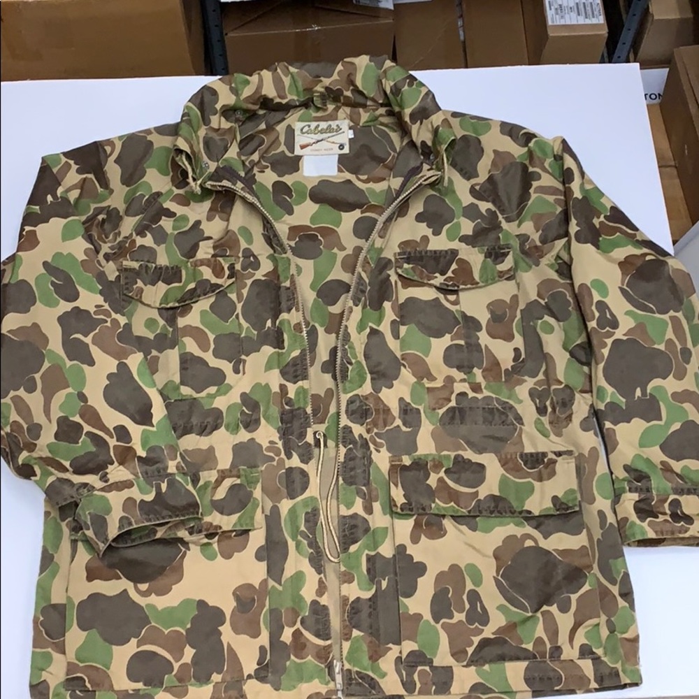 Vintage Cabela’s Duck Camo jacket size large